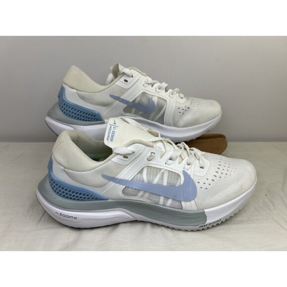 Nike Air‎ Zoom Vomero 15 Pure Platinum CU1856-010 Whit Blue Men Sz 8 Running main image 6